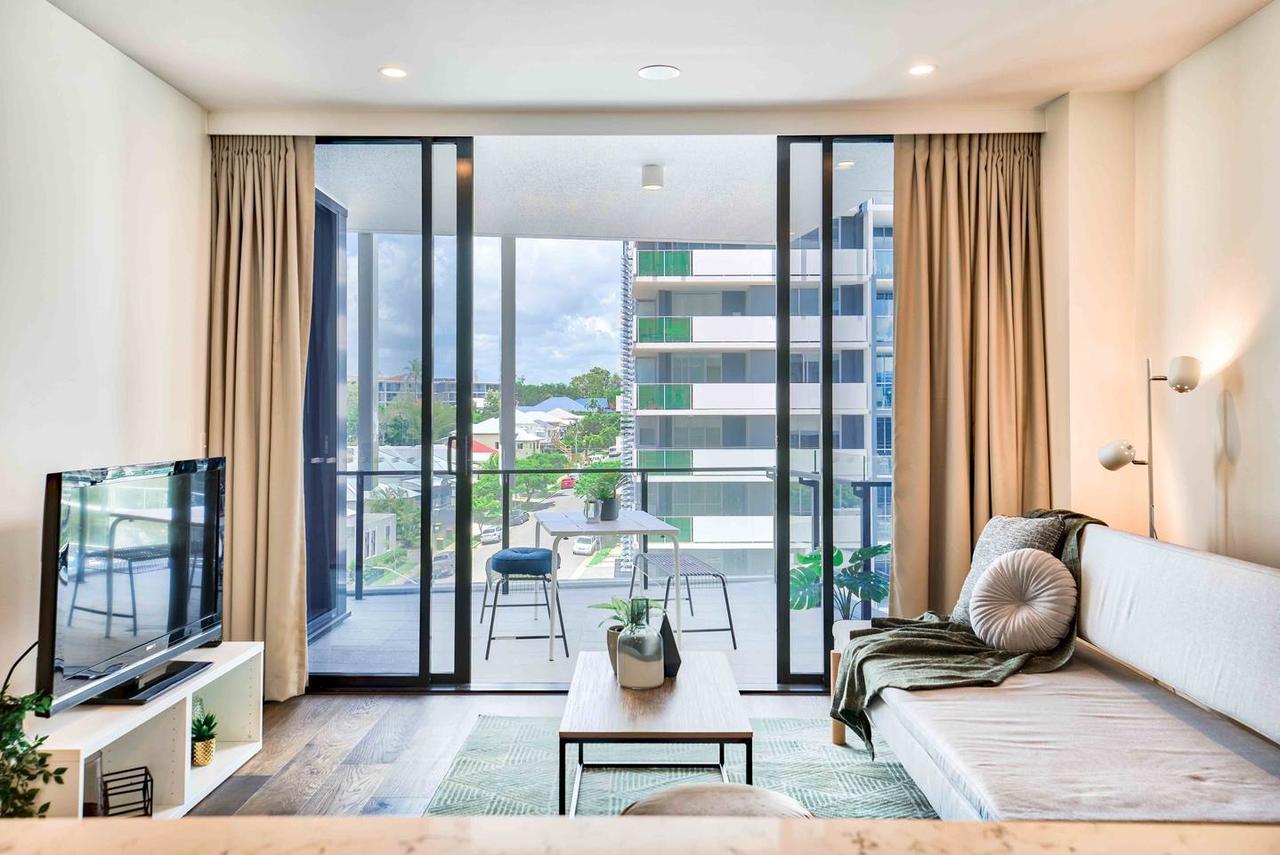 Modern Apartment With Balcony & Parking Brisbane Dış mekan fotoğraf